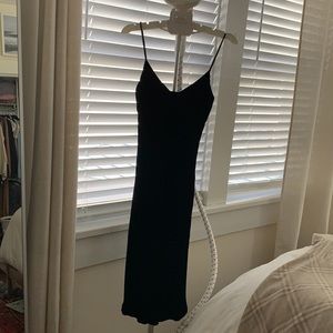Ralph by Ralph Lauren black velvet dress size 4
